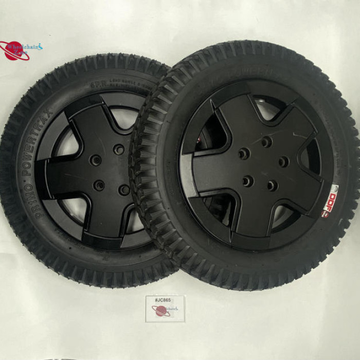 PAIR OF INVACARE DRIVE WHEEL FOR TDX AND STORM 3G 14 X 3 IN (3.00-8) | #JC865