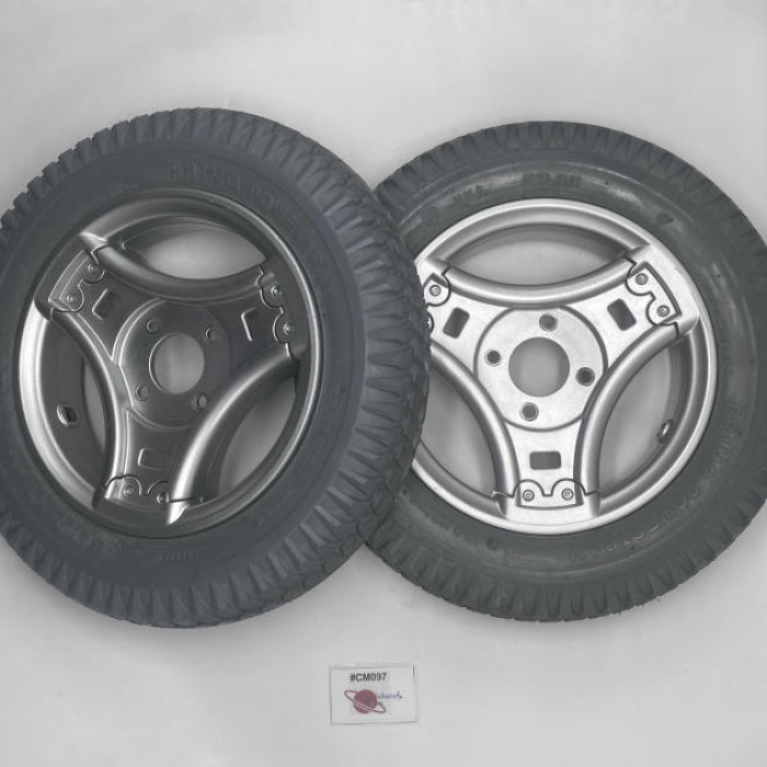 PAIR OF DRIVE WHEELS FOR PERMOBIL M300 C300 POWECHAIR 1822977 | #CM097